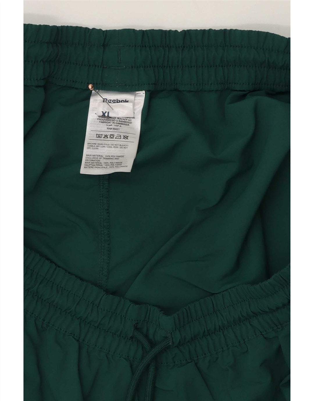 Reebok muške sportske kratke hlače XL Green Colourblock Poliester
