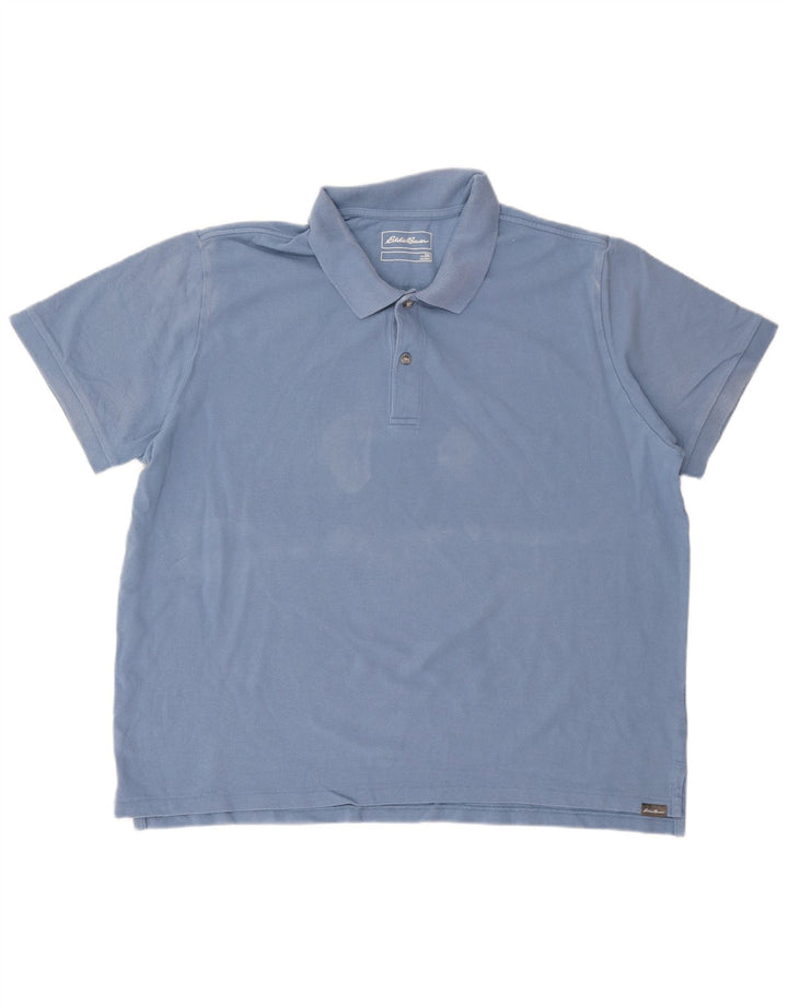 Eddie Bauer muška polo majica 2XL plavi pamuk