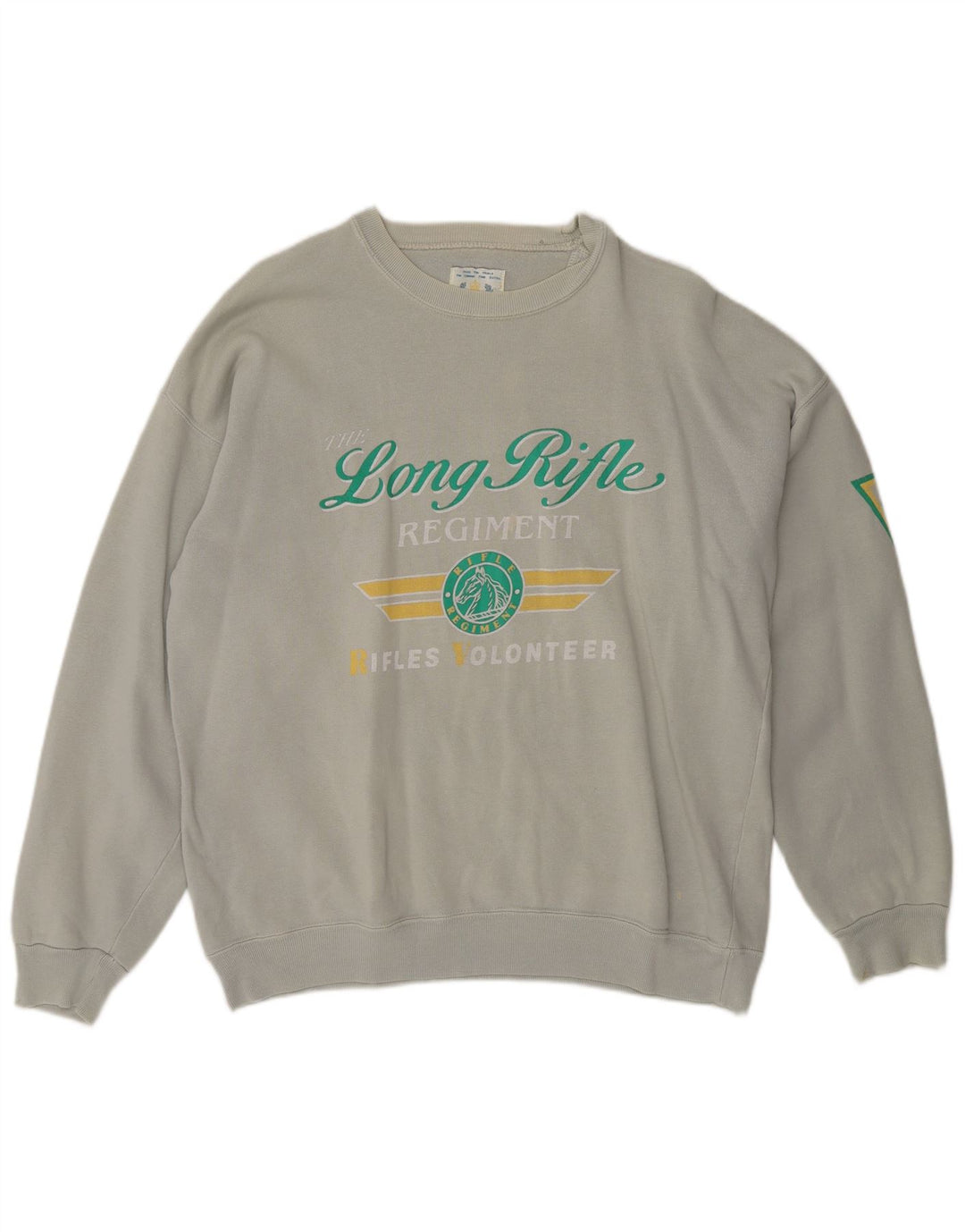 RIFLE Muška majica s grafičkim motivima Veliki sivi pamuk