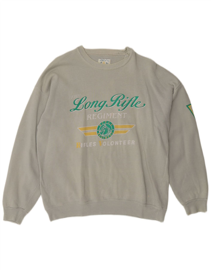 RIFLE Muška majica s grafičkim motivima Veliki sivi pamuk