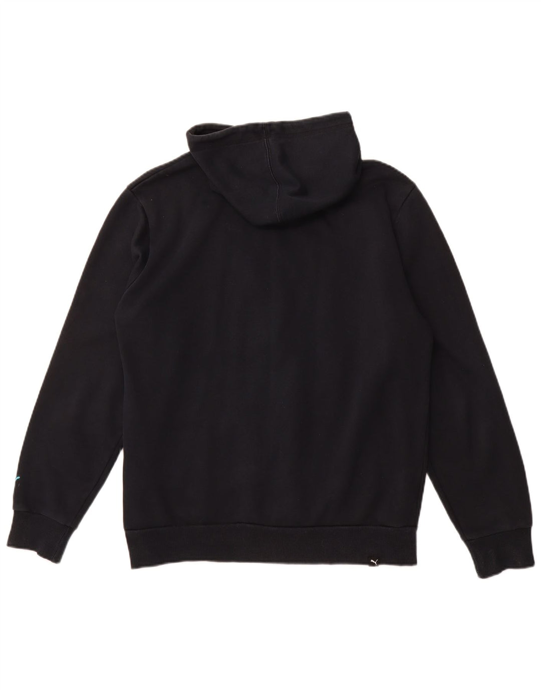 PUMA muški pulover s kapuljačom s patentnim zatvaračem, srednje tamnoplavi pamuk