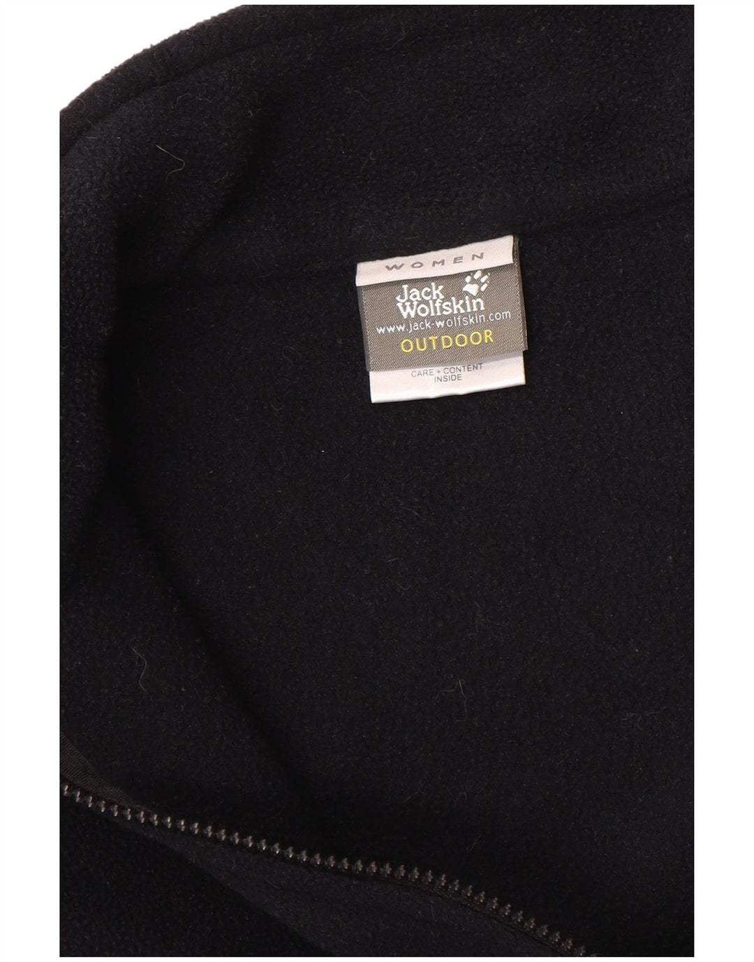 Jack Wolfskin ženska jakna od flisa s podstavom UK 18/20 XL crni poliester