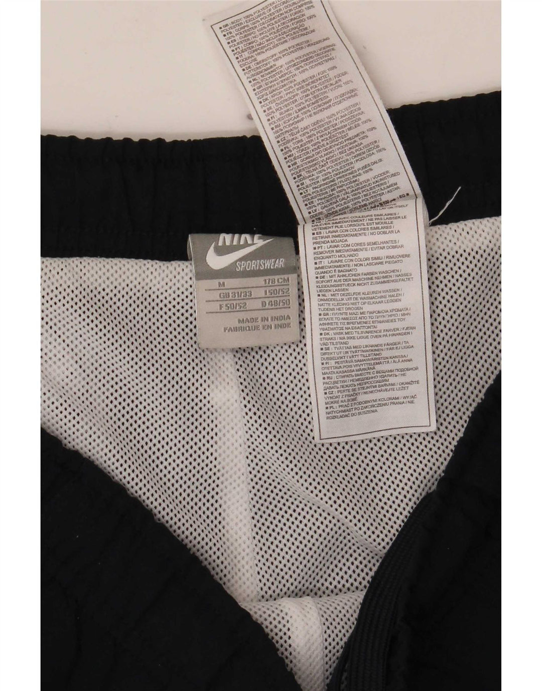 Nike muške trenirke Hlače Joggers Medium tamnoplavi poliester