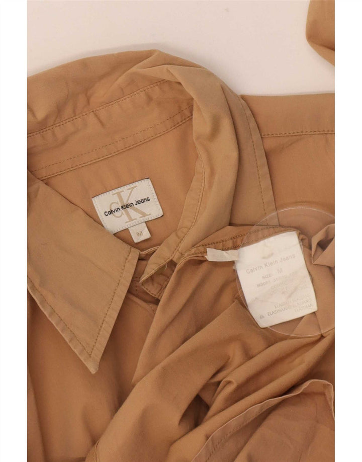 Calvin Klein Jeans muška košulja Srednje bež pamuk