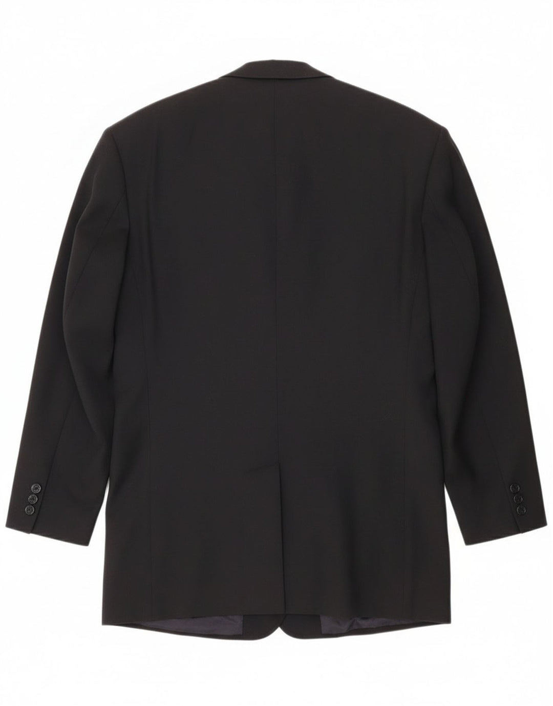 Hugo Boss muška jakna s dvostrukim kopčanjem UK 40 velika crna vunena