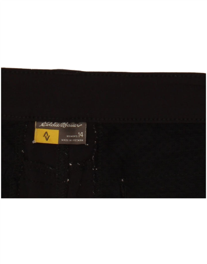 Eddie Bauer Ženske ležerne kratke hlače US 14 XL W36 crne