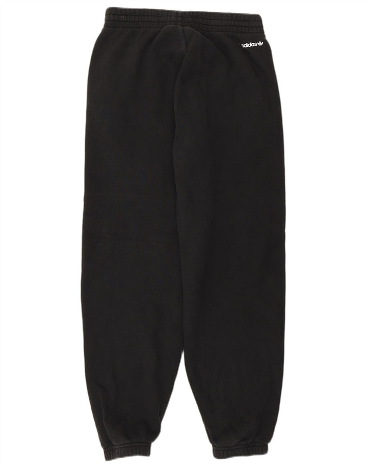 ADIDAS Ženske trenirke s grafičkim motivima Joggers UK 8 Male crne pamučne hlače