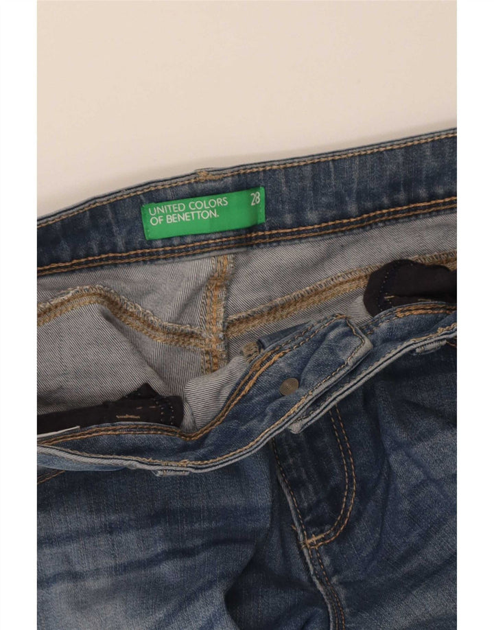 Benetton ženske uske traperice W28 L32 Plave
