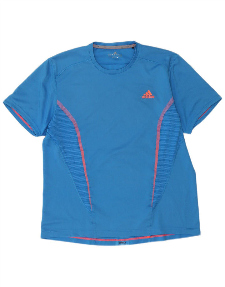 Adidas muška majica kratkih rukava veliki plavi poliester