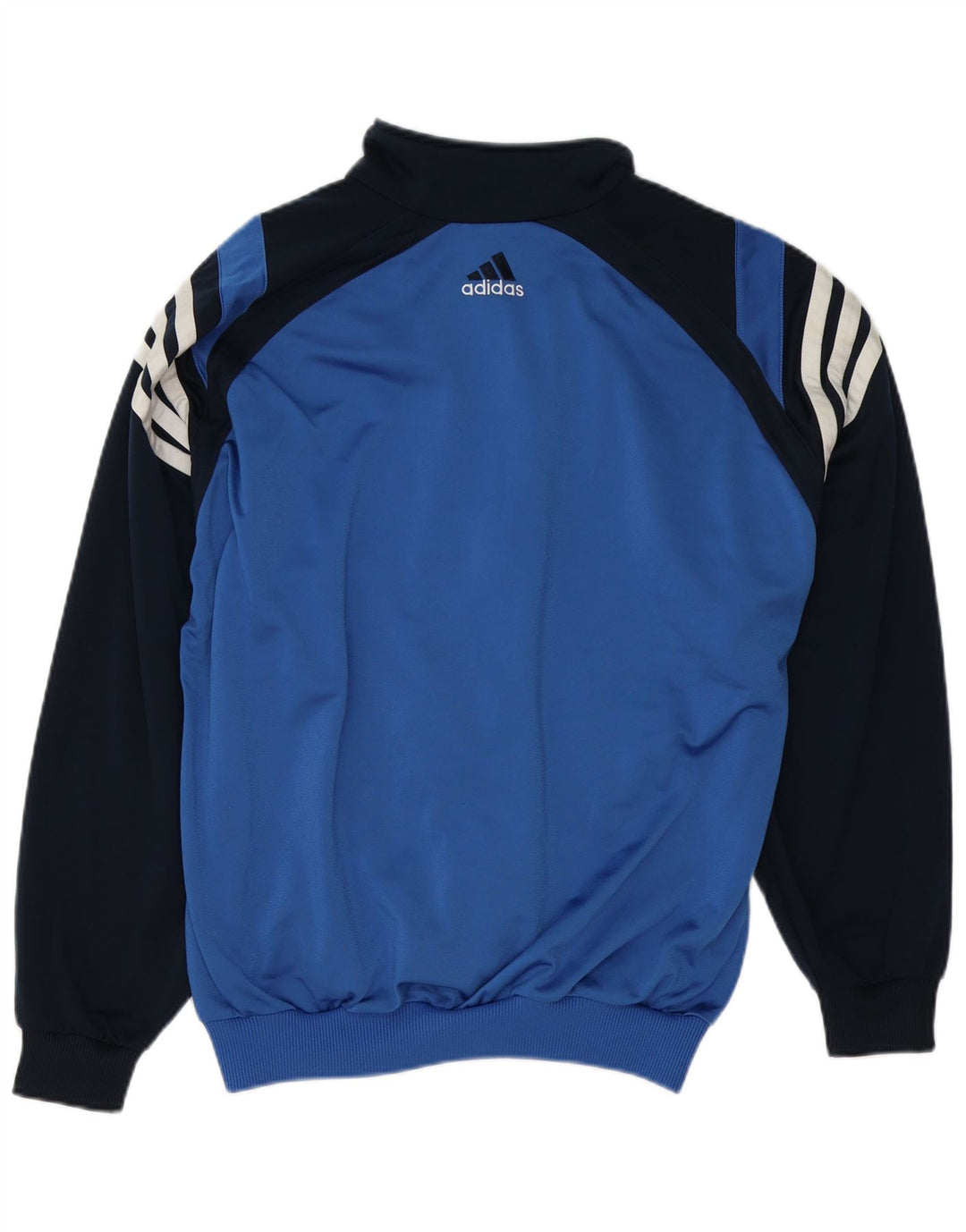 Adidas muška trenirka gornja jakna UK 38/40 srednje plava poliesterska boja