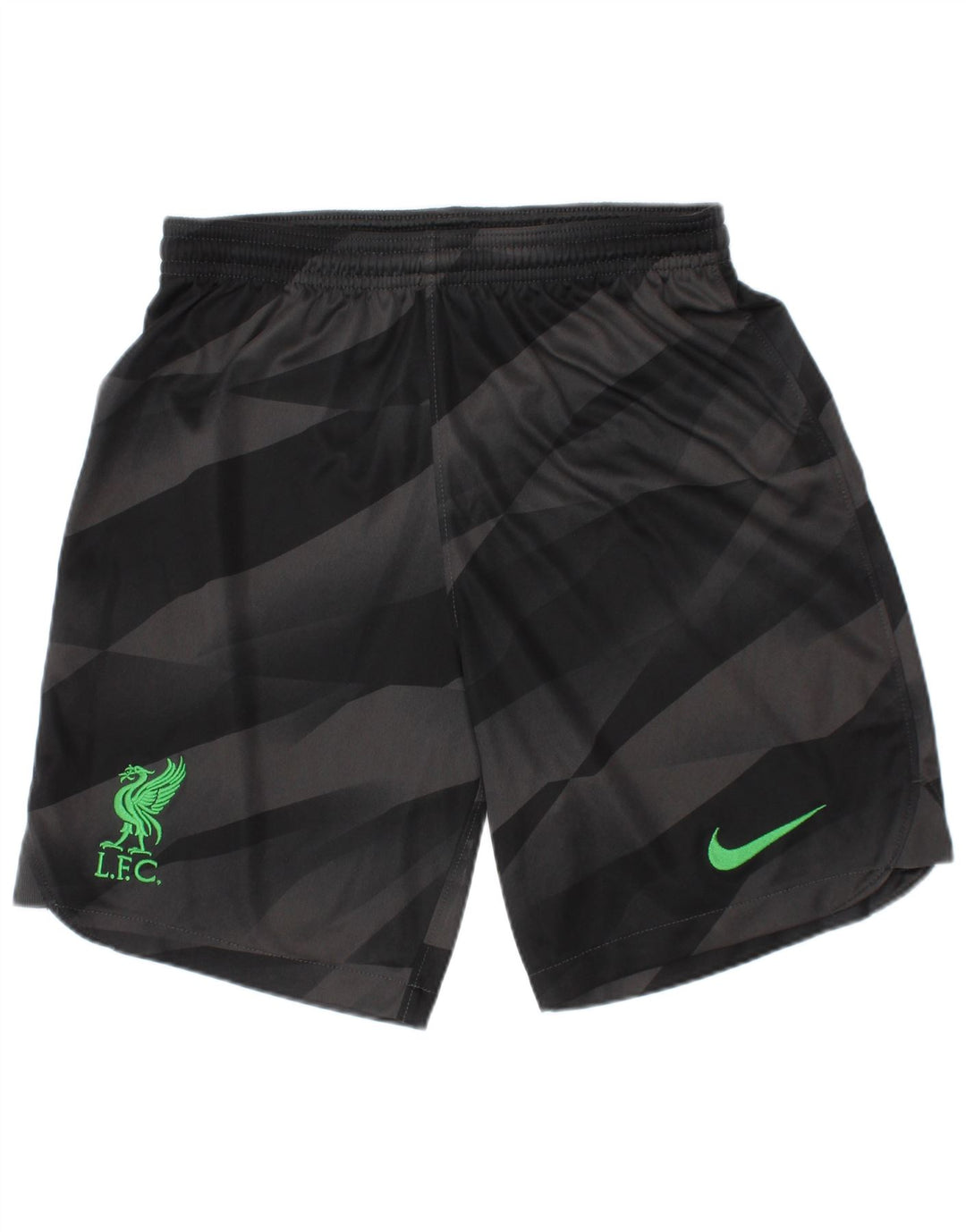 Nike Boys Liverpool Sport Shorts 10-11 Years Medium Gray Tie Dye Poliester