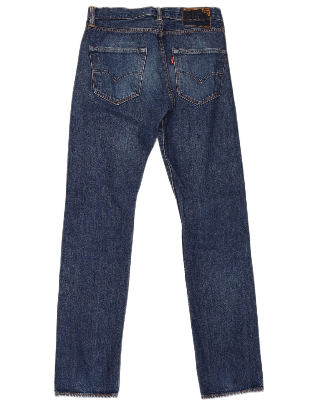 Levi's muške ravne traperice W28 L32 tamnoplavi pamuk