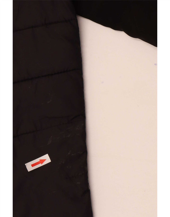 Ellesse muška podstavljena jakna s kapuljačom UK 36 Mala crna najlonska