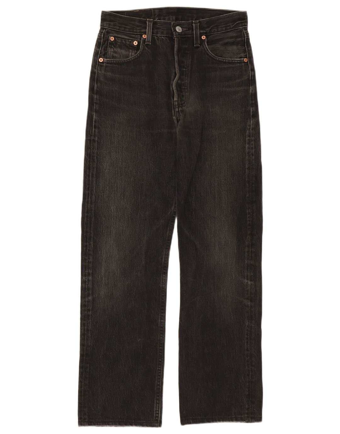 Levi's ženske ravne traperice W28 L28 crni pamuk