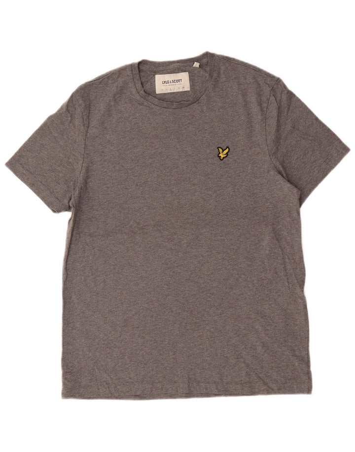 Lyle & Scott muška majica kratkih rukava Srednje sivi pamuk