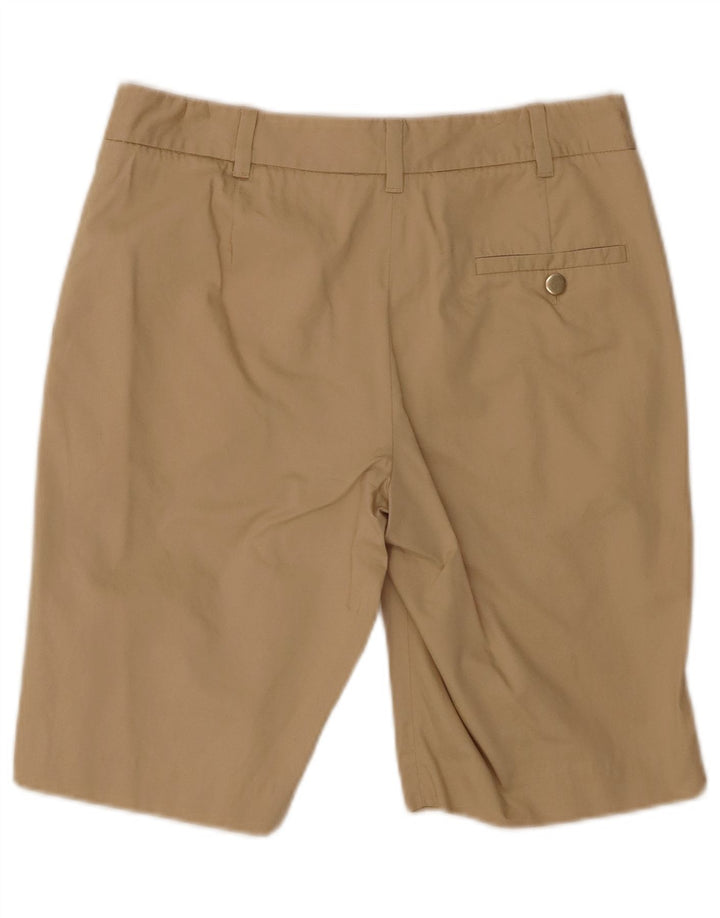 Massimo Dutti Ženske chino kratke hlače W26 Mali bež pamuk