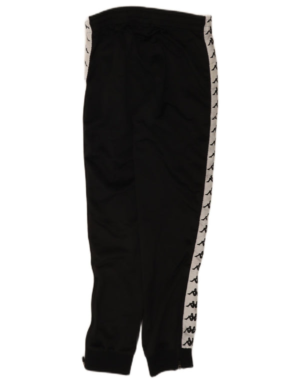 Kappa Boys Graphic Trenirka Hlače Joggers 11-12 Years Black Colourblock