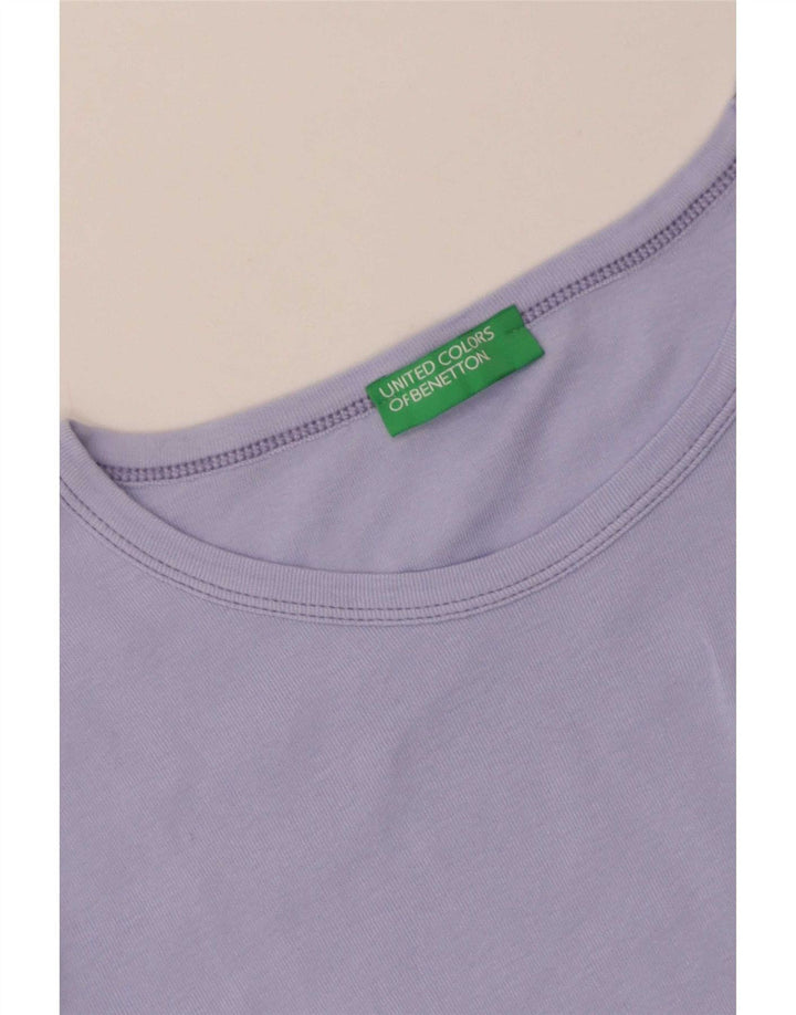 Benetton ženska majica kratkih rukava UK 12 srednje ljubičasta