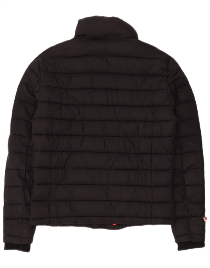 Superdry muška podstavljena jakna UK 36 Mala crna najlonska