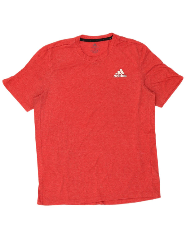 Adidas muška Aeroready majica kratkih rukava srednji crveni poliester