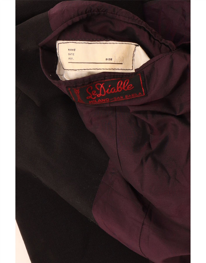 San Babila Mens Milano sako sa 1 dugmetom UK 40 Large Black