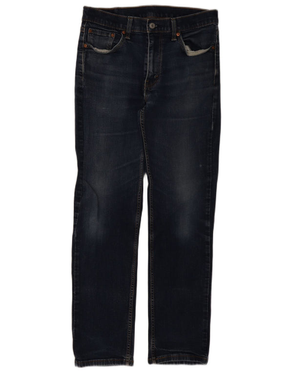 Levi's Mens 514 Straight Jeans Size 33W33 L32 Blue Cotton