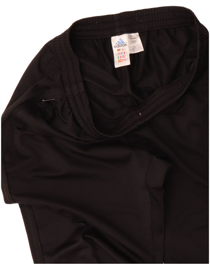 Adidas muške hlače za trenirku UK 36/38 male crne poliesterske