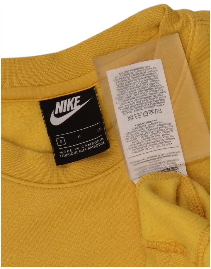 Nike muški džemperi mali žuti pamuk