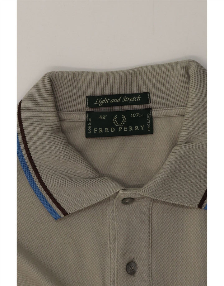 FRED PERRY Muška polo majica Srednje siva