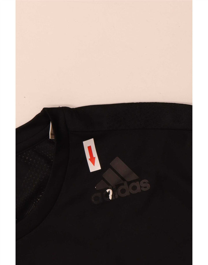 Adidas muška majica kratkih rukava Climacool Veliki crni poliester
