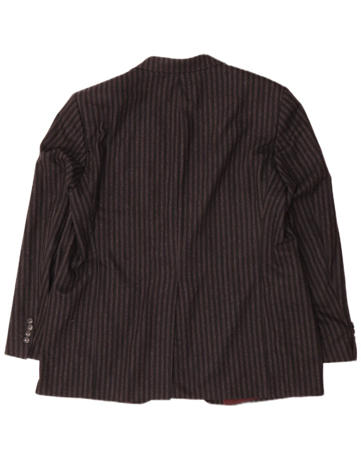 Pierre Cardin muška jakna sako s 2 gumba UK 40 velike sive vunene pruge