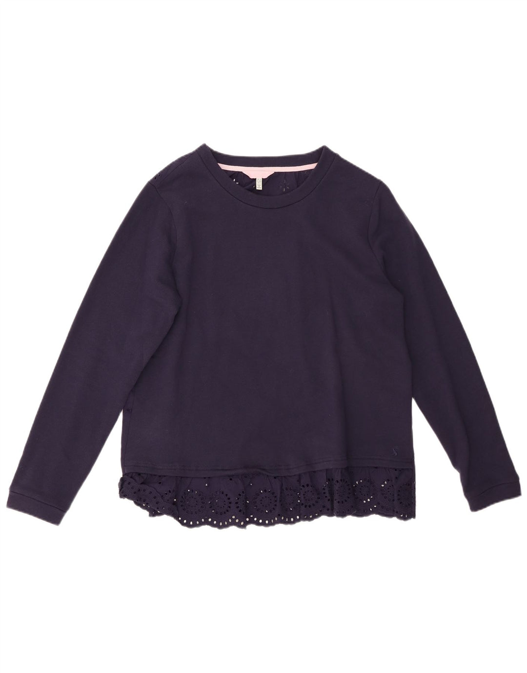 JOULES Top ženske bluze UK 12 srednje tamnoplavi pamuk