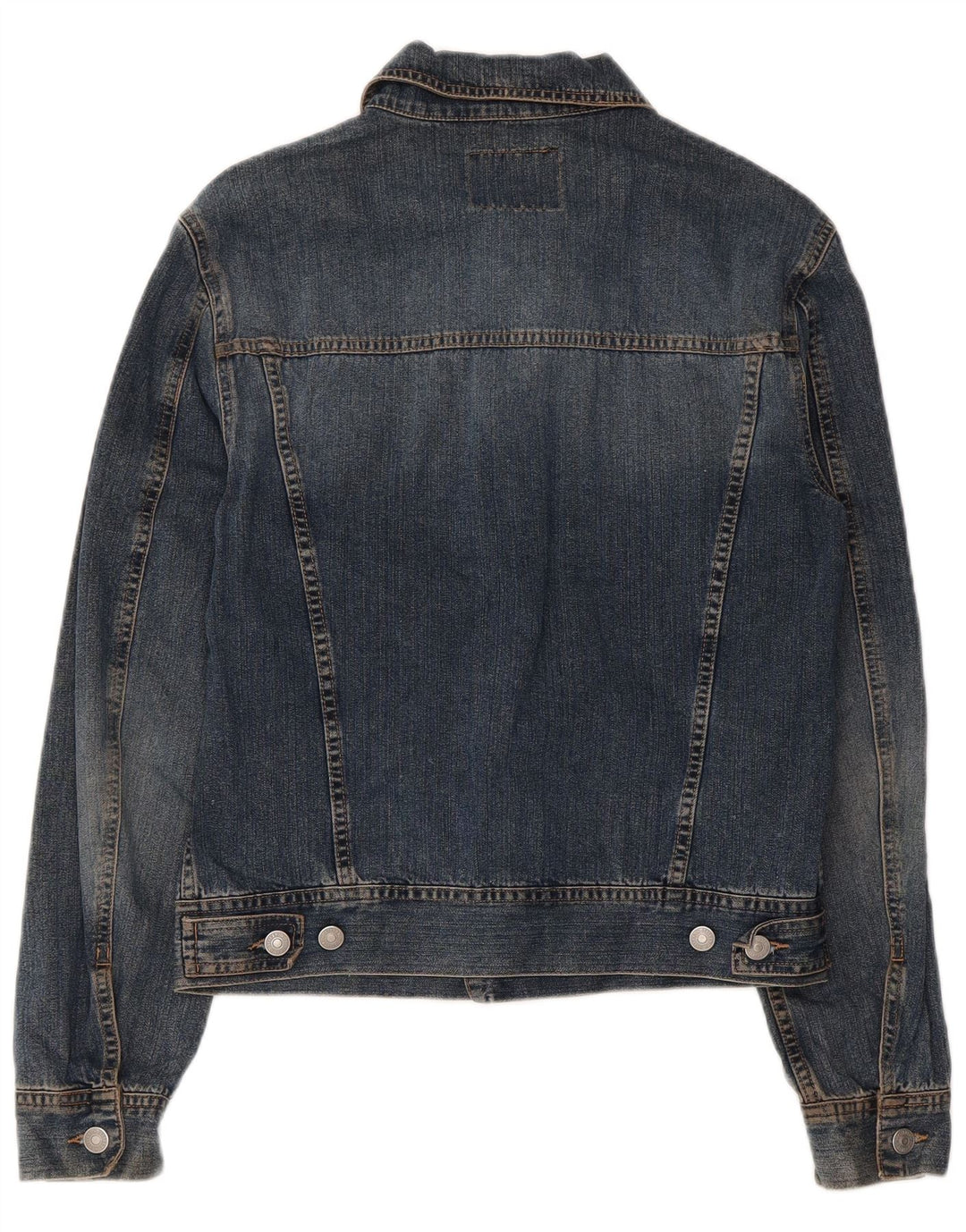 SISLEY Ženska traper jakna UK 10 Mala plava pamuk