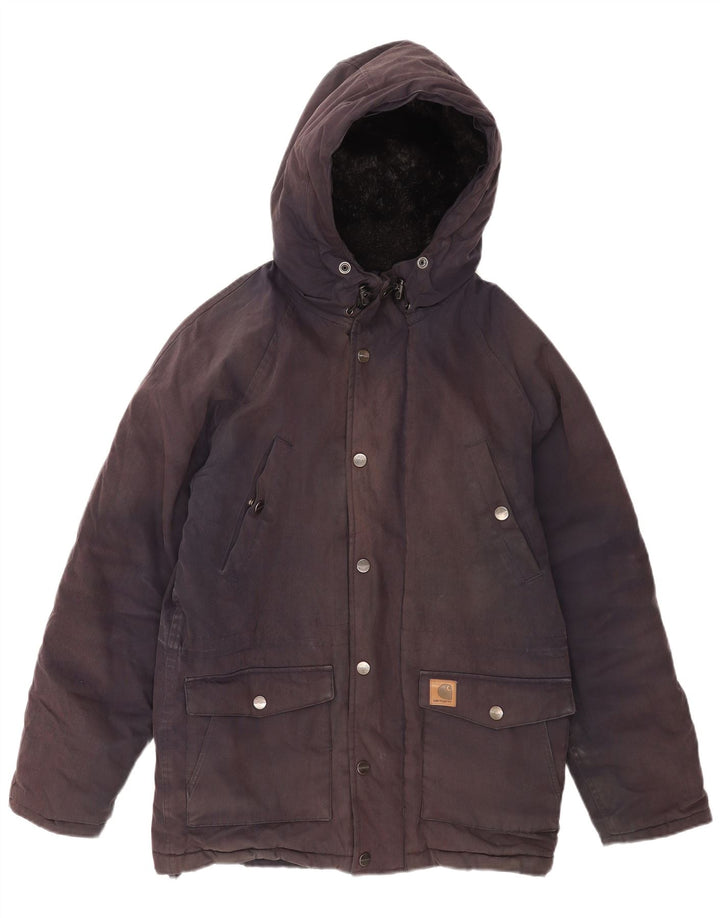 Carhartt muška vjetrovka s kapuljačom UK 36 Mala tamnoplava poliester