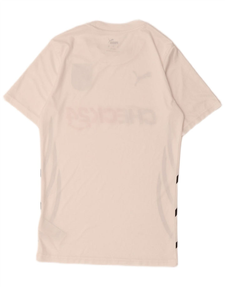 Puma muška majica s grafičkim motivima XS bijeli poliester