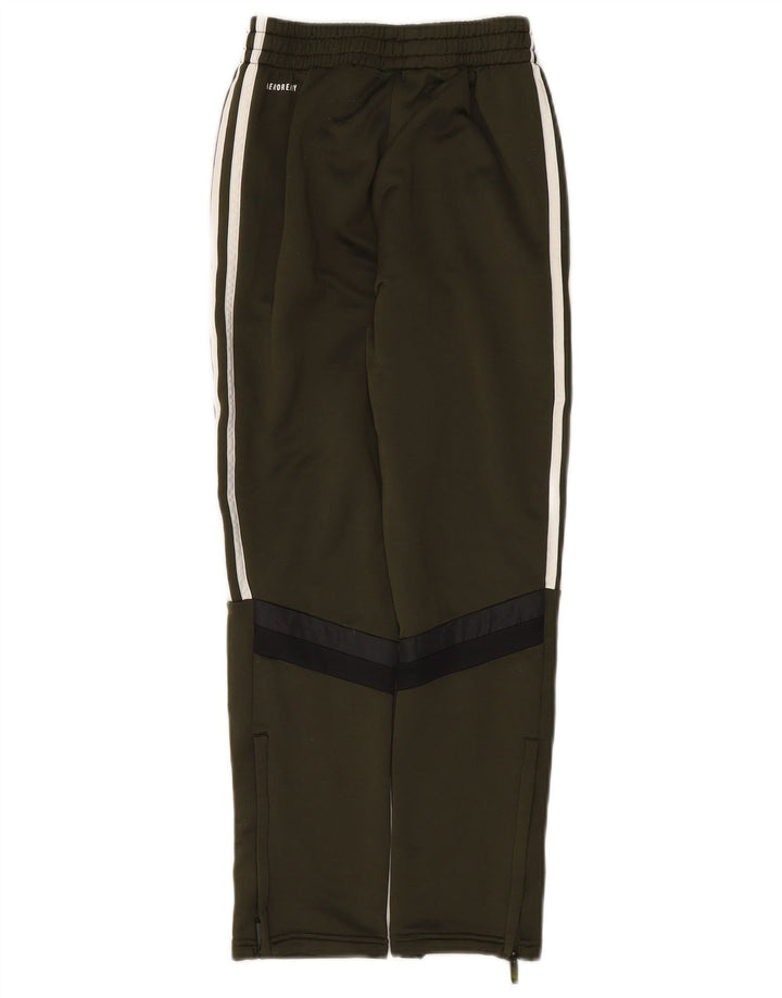 ADIDAS Hlače za trenirku Aeroready za dječake 11-12 godina zelene boje