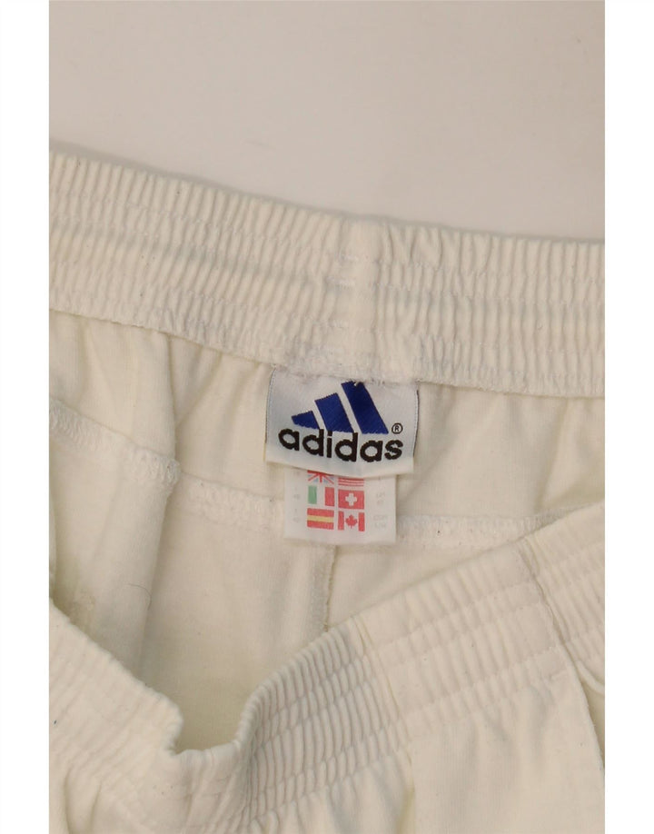 ADIDAS ženske sportske kratke hlače UK 16 Large Off White Pamuk