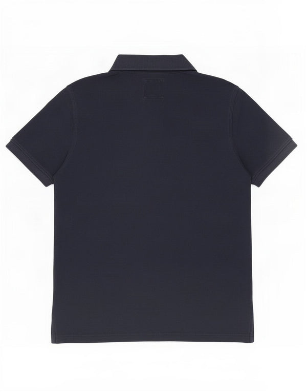 Crew Clothing Mens Polo Shirt Medium Navy Blue Cotton