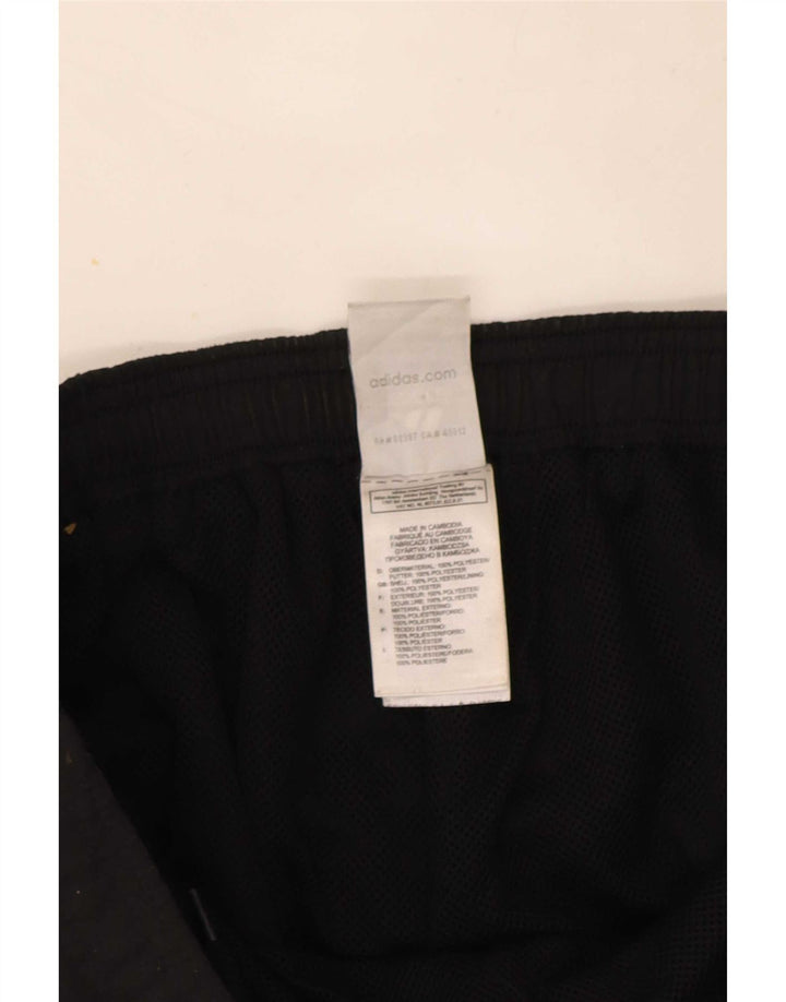 Adidas Ženske Capri Trenirke Hlače UK 16 Veliki crni poliester