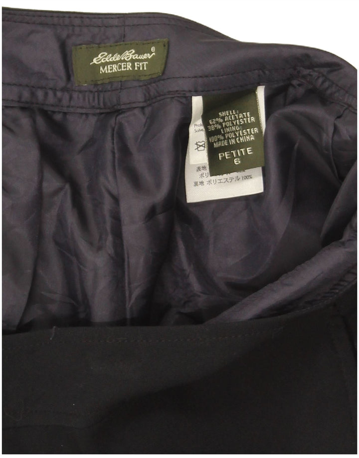 Eddie Bauer Ženske ležerne hlače Petite Bootcut US 6 Medium W30 L29 Crne