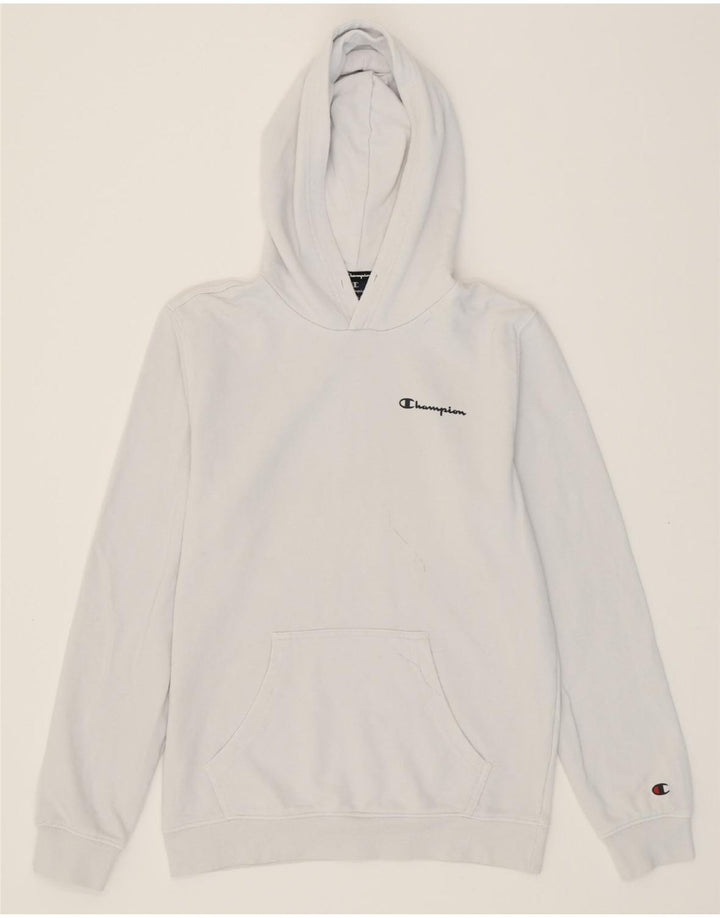 CHAMPION Mens Hoodie Jumper Small White Cotton Vintage Champion and Second-Hand Champion from Messina Hembry 