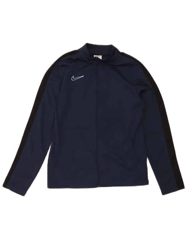 Nike Boys Dri Fit Gornja jakna za trenirku 12-13 godina velika tamnoplava