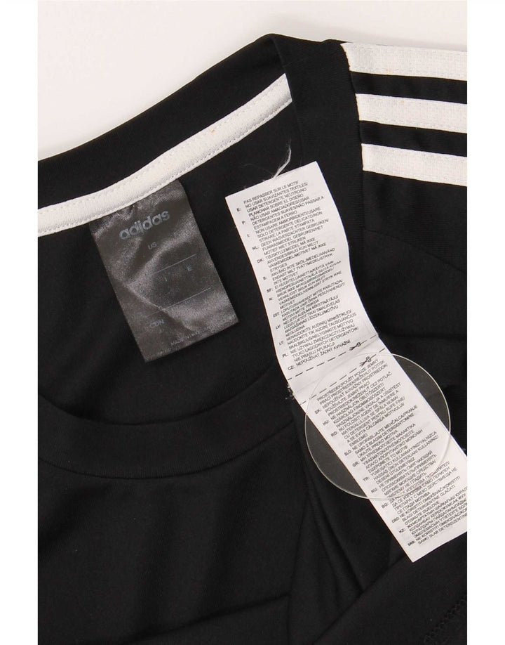 Adidas muška majica Climalite, mali crni poliester