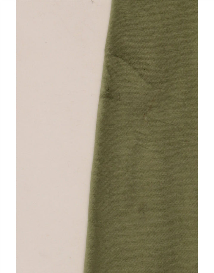 Nike muška majica s izrezom s patentnim zatvaračem XL, zeleni pamuk