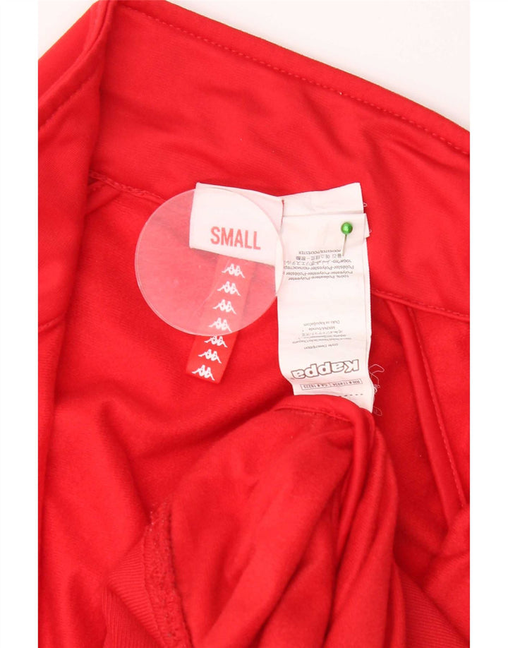 Ženska trenirka Kappa Graphic Full UK 10 Small Red Colourblock Poliester