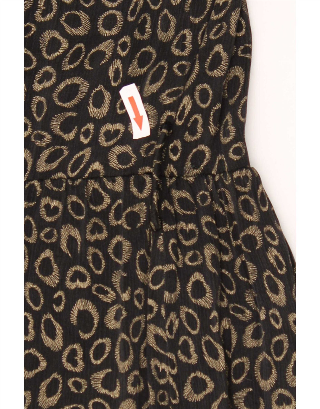 Massimo Dutti Ženska jakna sako s 1 gumbom EU 34 2XS crni životinjski print