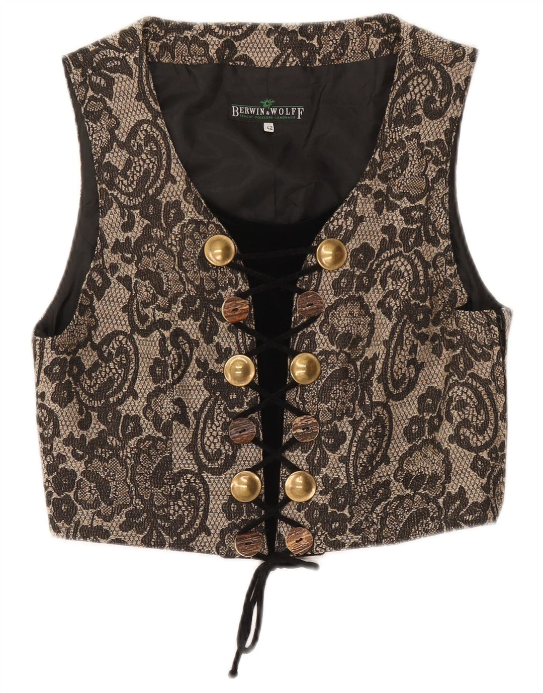 Berwin & Wolff ženski gornji dio korzeta bez rukava IT 42 Srednje bež cvjetni