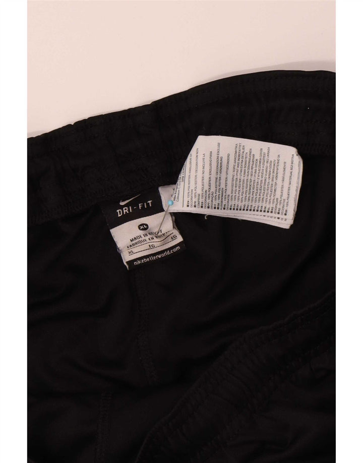 Nike Ženske Dri Fit sportske kratke hlače XL crne poliesterske boje