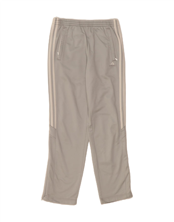 ADIDAS Boys Tracksuit Trousers 11-12 Years  Grey Polyester Vintage Adidas and Second-Hand Adidas from Messina Hembry 