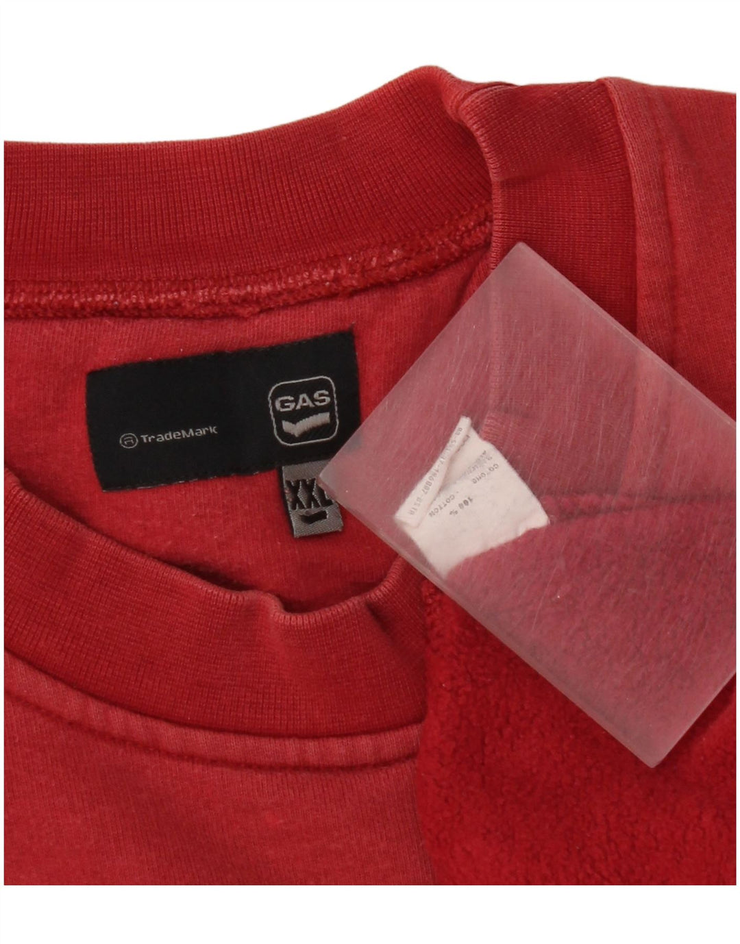 Gas muški džemper s grafičkim motivima 2XL crveni pamuk